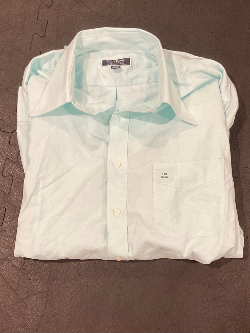 Club Room Light Mint Dress Shirt - Long Sleeve
